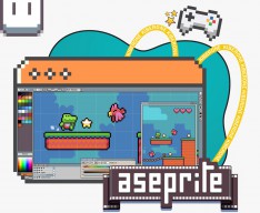 Aseprite animație pe calculator în stilul „Pixel Art” - KIBERone